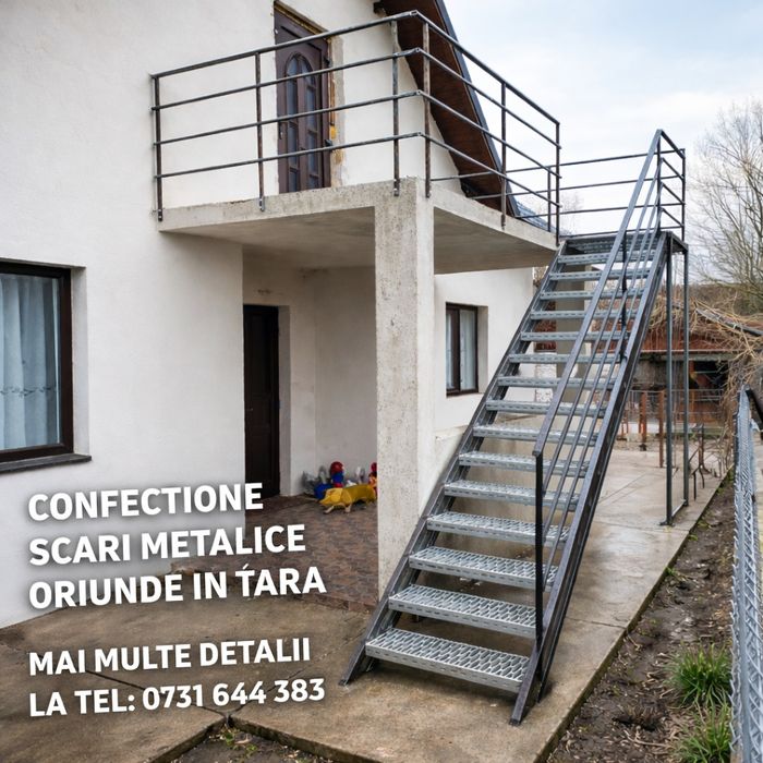 Scari metalice galvanizate