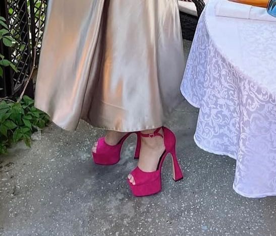 босоножки на платформе