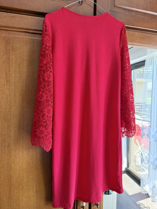 rochie rosie superba M/L