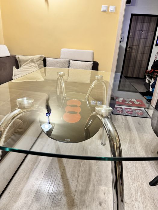 Vand masa sufragerie de sticla 0.70x1.20 m
