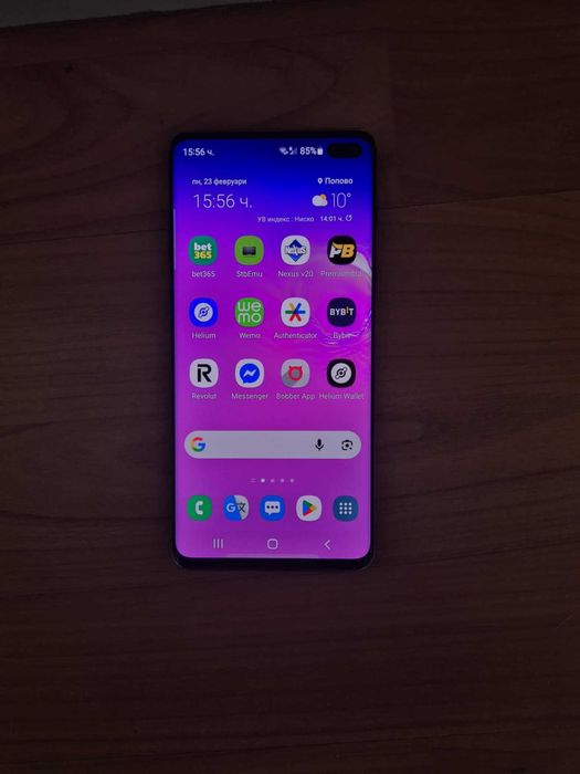 Телефон Самсунг S10+ 128GB