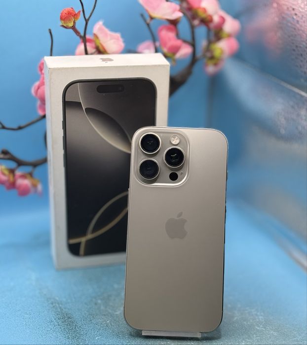 Apple iPhone 16 Pro, 256GB, 5G, Natural Titanium