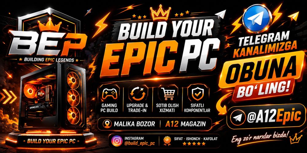 Oyin uchun PC i5 6 avlod
