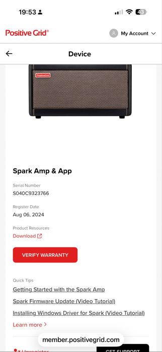 Amplificator chitara Spark Amp & App