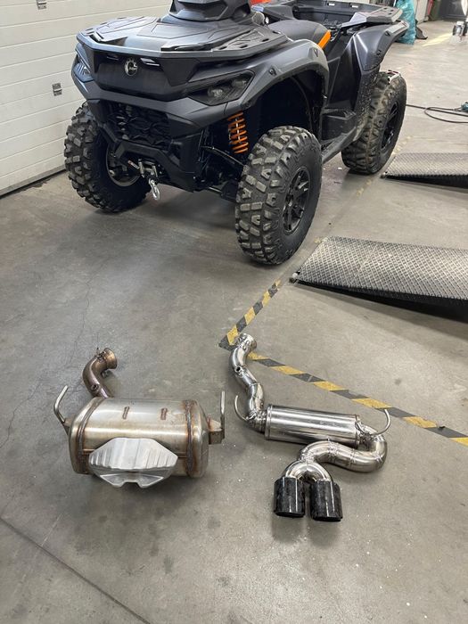 Vand toba/evacuare sport custom can am outlander g3