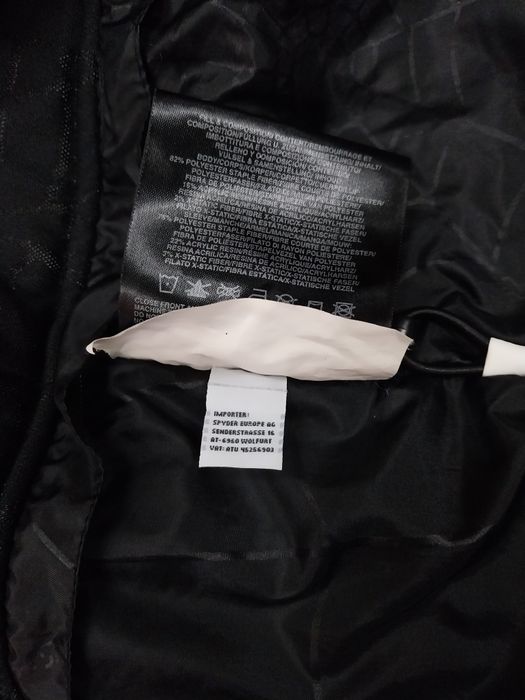 SPYDER-L разм.водоустойчив   плътен  мъжки елек с качулка .