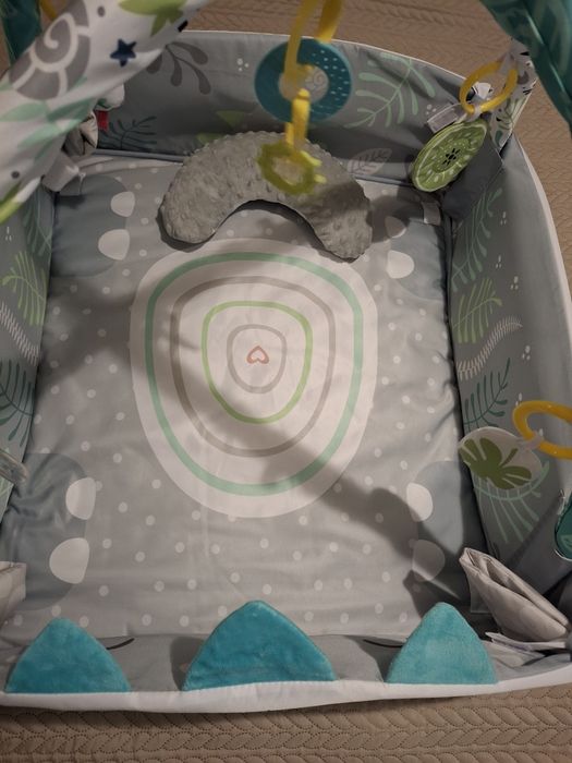 Активна гимнастика Дино - двулицева с възглавница