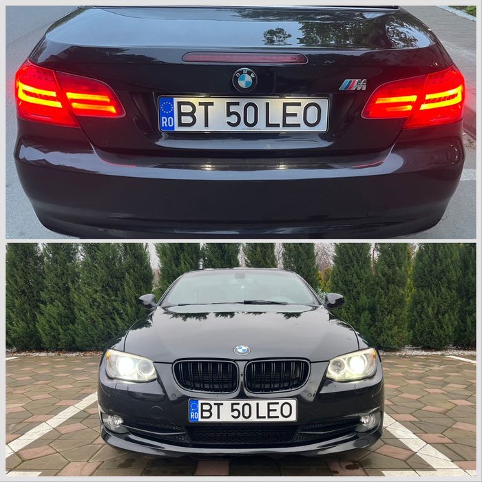 Bmw 320d e93 Cabrio / manuala / interior rosu