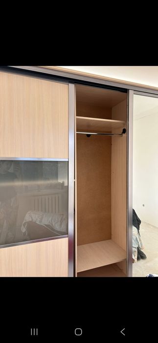 Шкаф шифонер с зеркалом