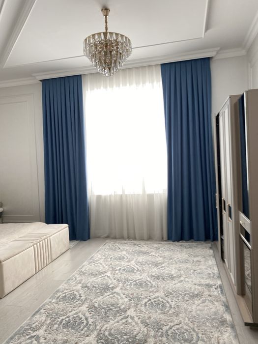 Химчистка штор тюлей