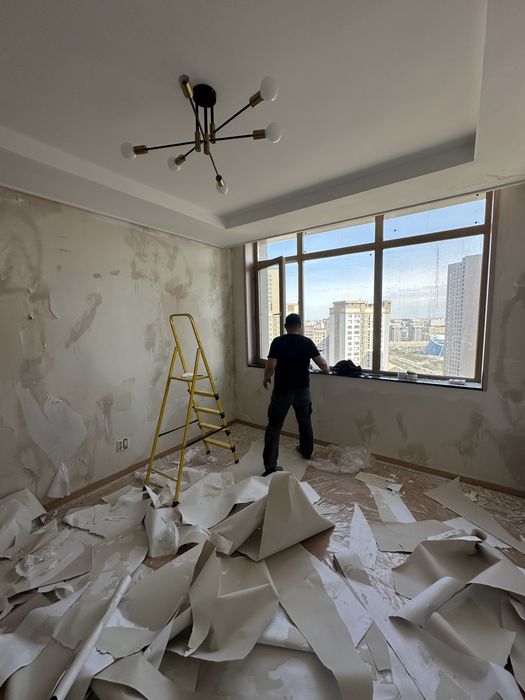 Ремонт квартиры и помещения под ключ от 40 тыс.тг.