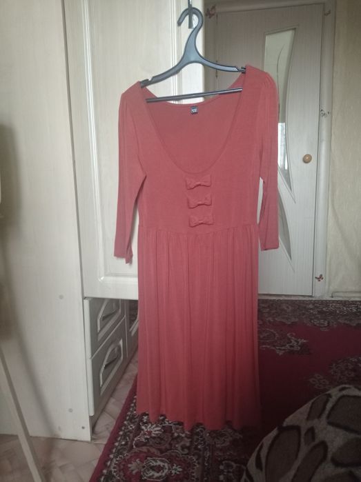 Платье женское из мягкого трикотажа,подойдёт для беременных ,так как р