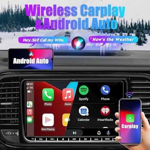 Нова SEMAITU Android мултимедия 2+32GB с CarPlay камера кола автомобил