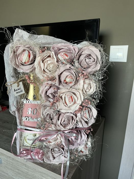 За празник , юбилей ,за специялни поводи. букет за специялни поводи