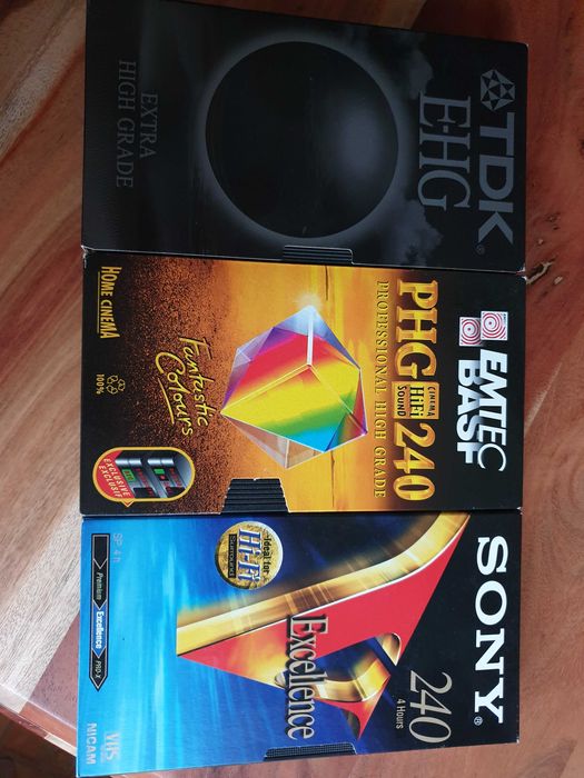 Видео касети BASF SONY TDK