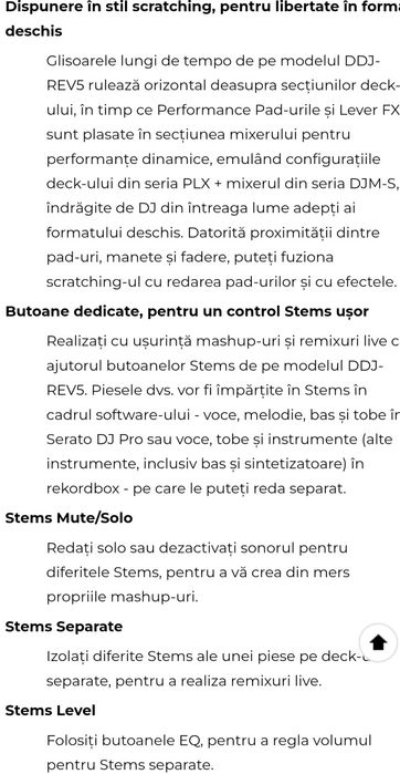 De vânzare – Consolă DJ Pioneer DDJ-REV5