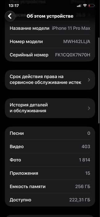 iPhone 11 pro max 256gb 100%