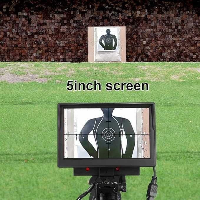 Монокуляр за нощно виждане с HD камера и 5 инчов преносим дисплей