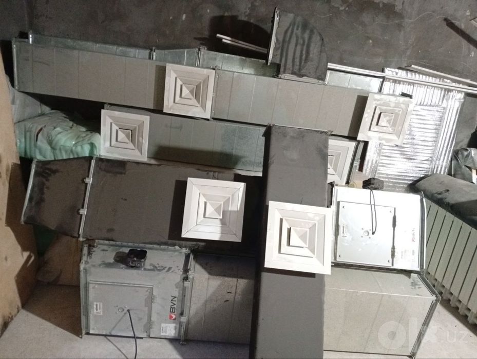 Kafe va sex uchun tayyor Ventilyatsiya komplekti (BVN, 12 metr)