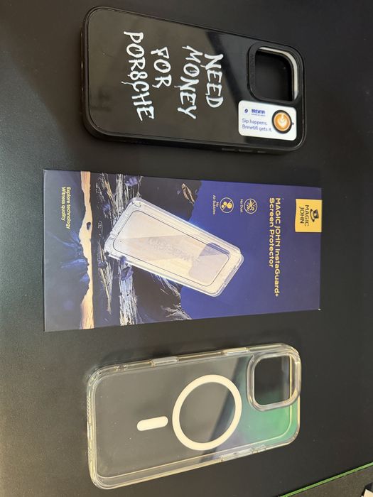 iPhone 16 PRO MAX 256gb + folie Magic John + husa Mobilfox