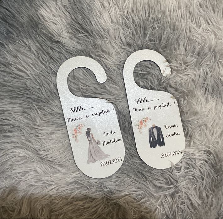 Agatatoare usa mire/mireasa