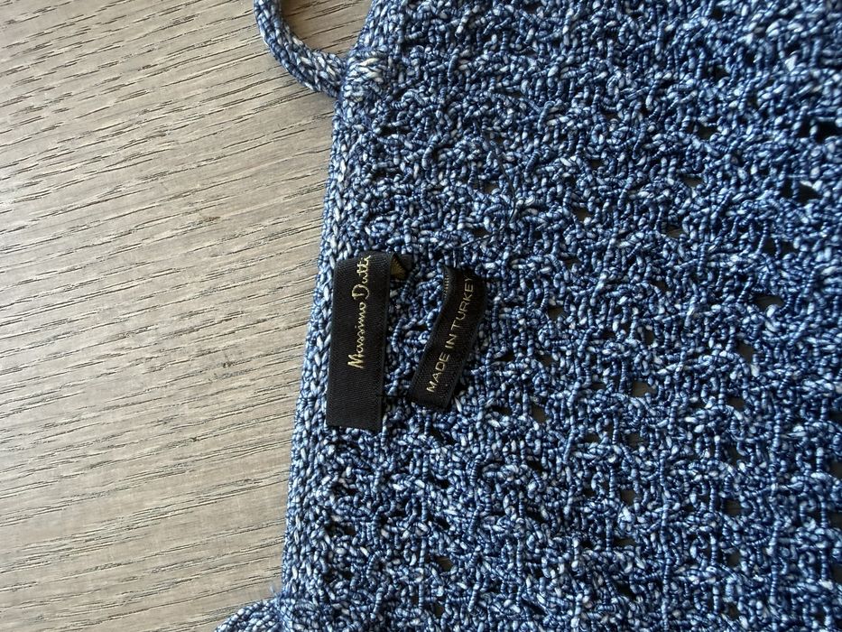 Плетен топ Massimo Dutti