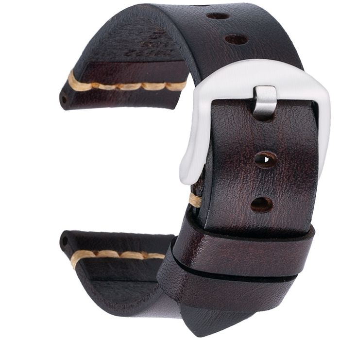 RUMPLE Кожена каишка Huawei Watch/Samsung/Garmin/Xiaomi/Apple/Amazfit