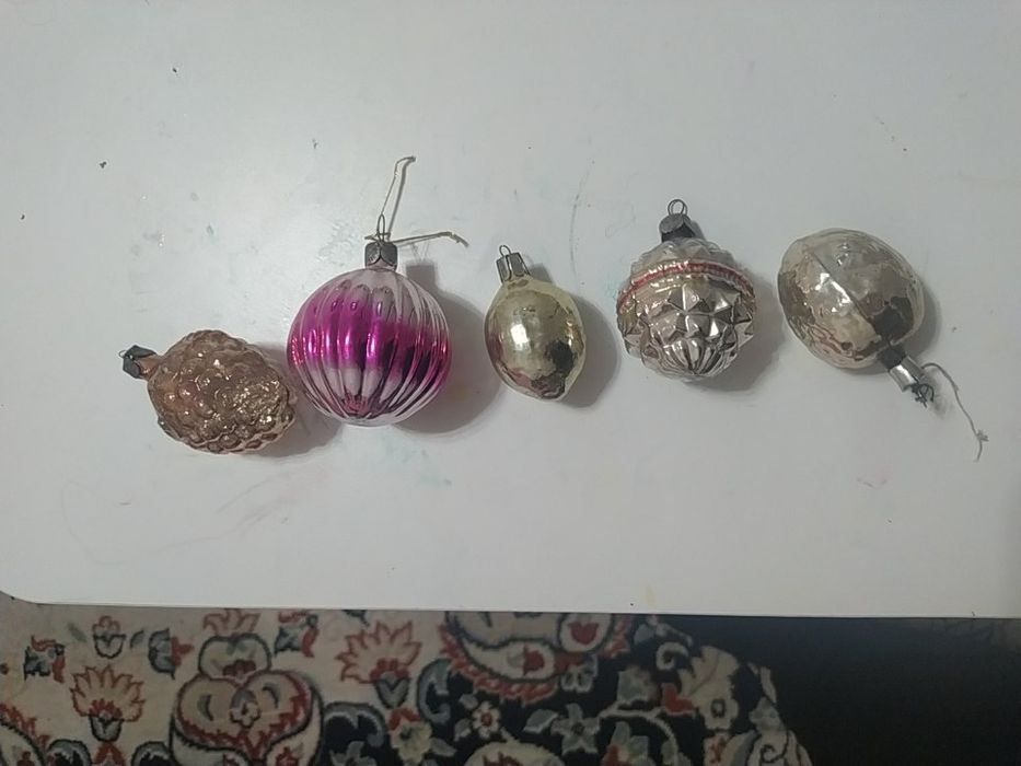 Ёлочные игрушки СССР