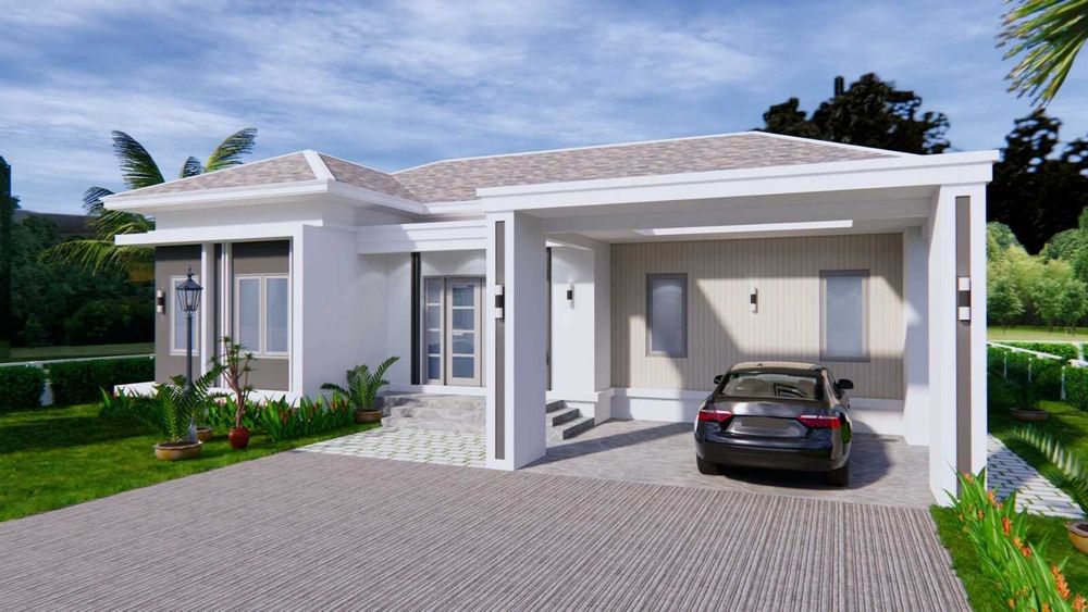 НА ИЗПЛАЩАНЕ - Луксозна сглобяема къща с 3 спални, 154 кв. м