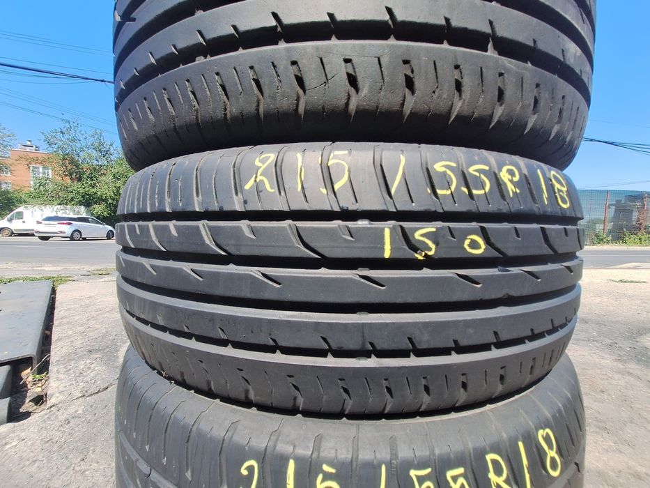 4 anvelope vara 215/55r18 Continental Montaj Gratuit