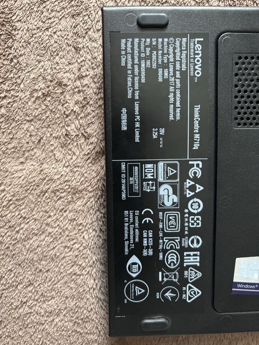 Vand mini desktop Lenovo
