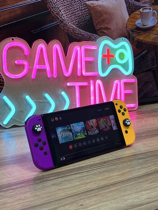 Прошитая Nintendo Switch Oled 256Gb с играми