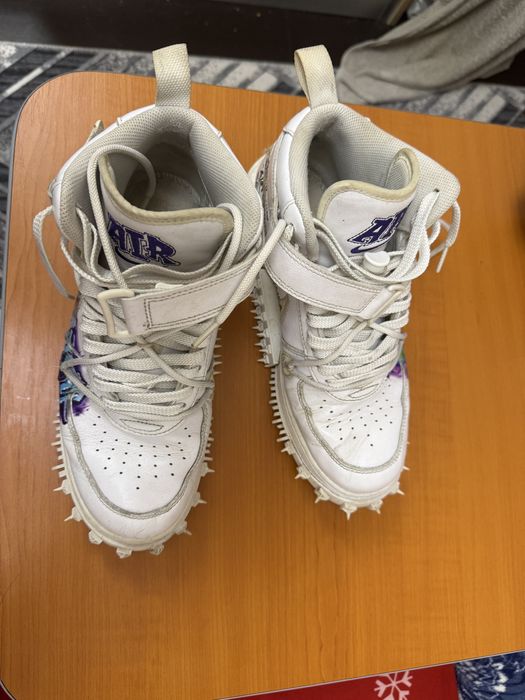 Vand Air Force 1 Off White Graffiti White