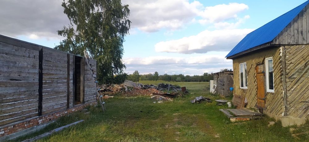 Участок с времянкой