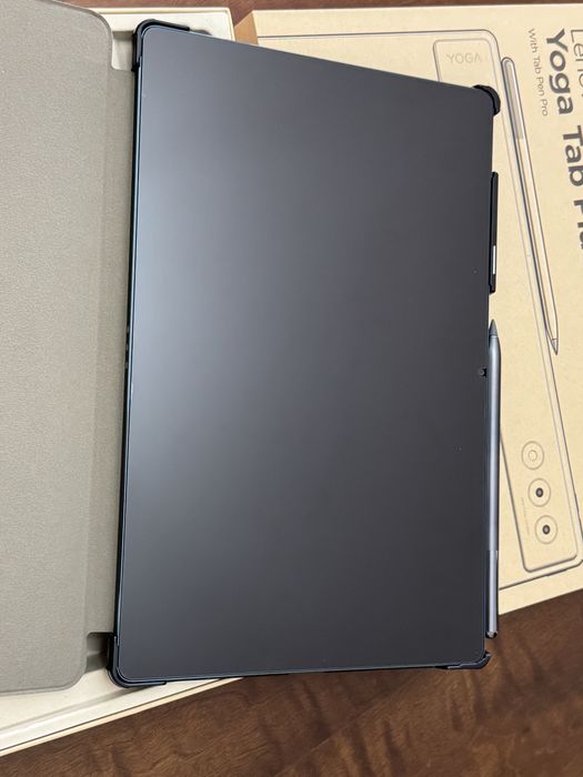 Tableta Lenovo Yoga Tab Plus, Octa-Core, 12.7" 3K, 144Hz, 16GB LPDDR5x RAM, 256GB, Wi-Fi®, Tidal Teal + Lenovo Tab Pen Pro