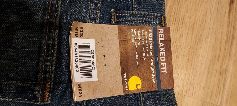 Дънки - Carhartt relaxed fit straight jeans