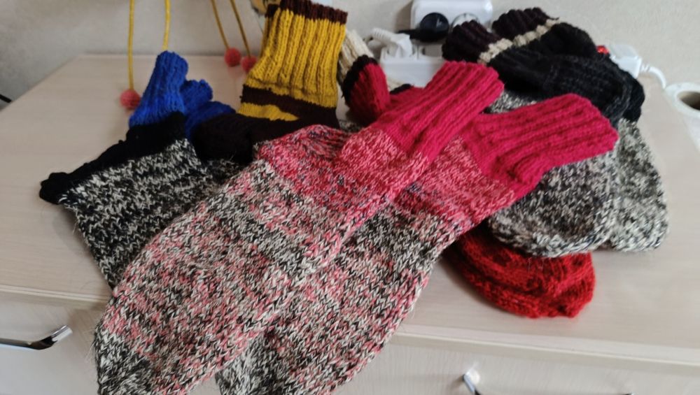 Продам шерстяные носки