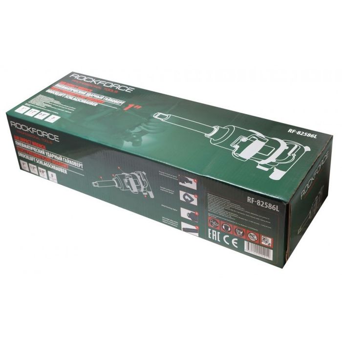 Пневматичен ударен гайковерт 1” цол 3800Nm ROCKFORCE