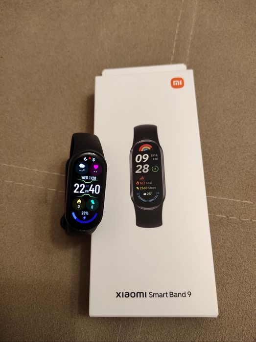 Фитнес браслет Xiaomi band 9 черный