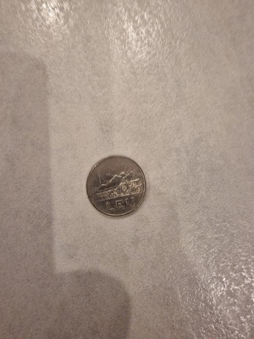 moneda 1 leu 1966
