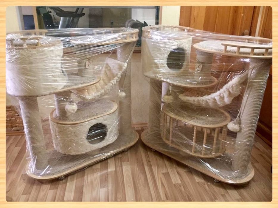 Домик когте-точка для кошки.