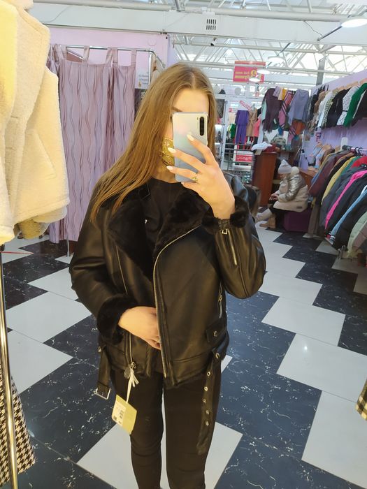 Дубленка авиатор