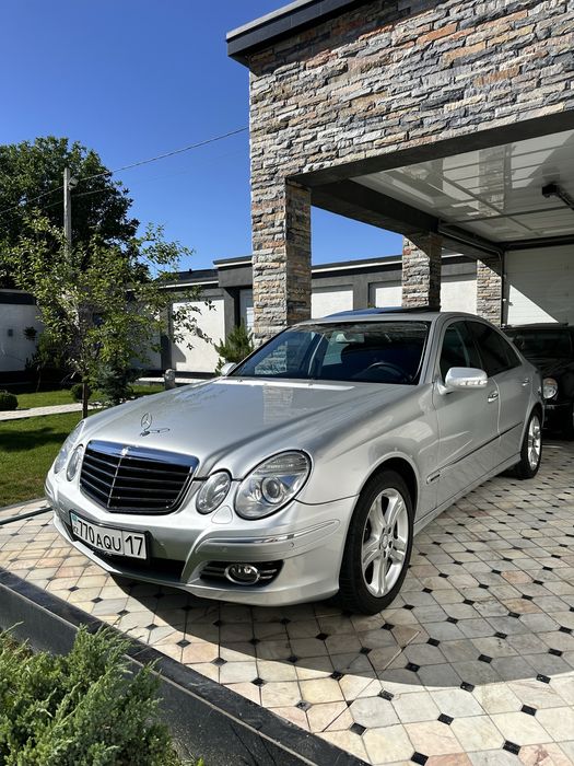 Бампер w211 рестаилинг