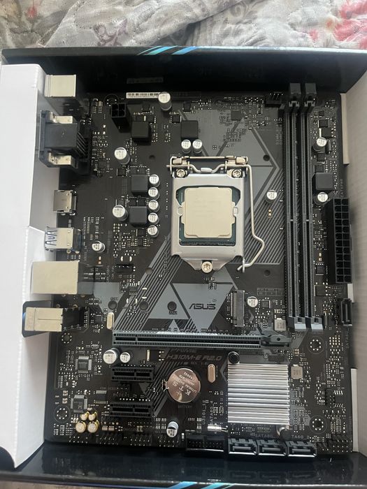 процессор и Материнская плата h310m LGA 1151 v2