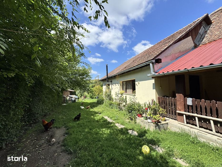 Casă la țară cu teren generos în satul Ruși