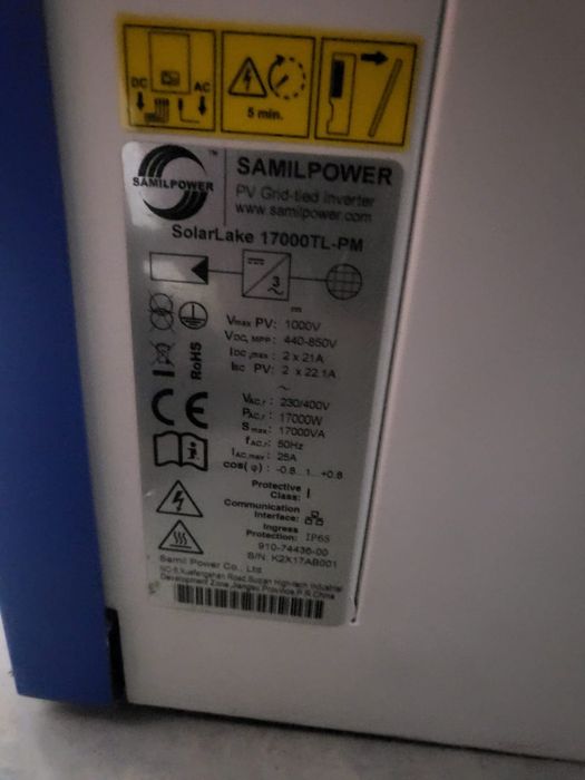 Invertor in-grid samil power solarlake 15000TL-PM (15 kw/