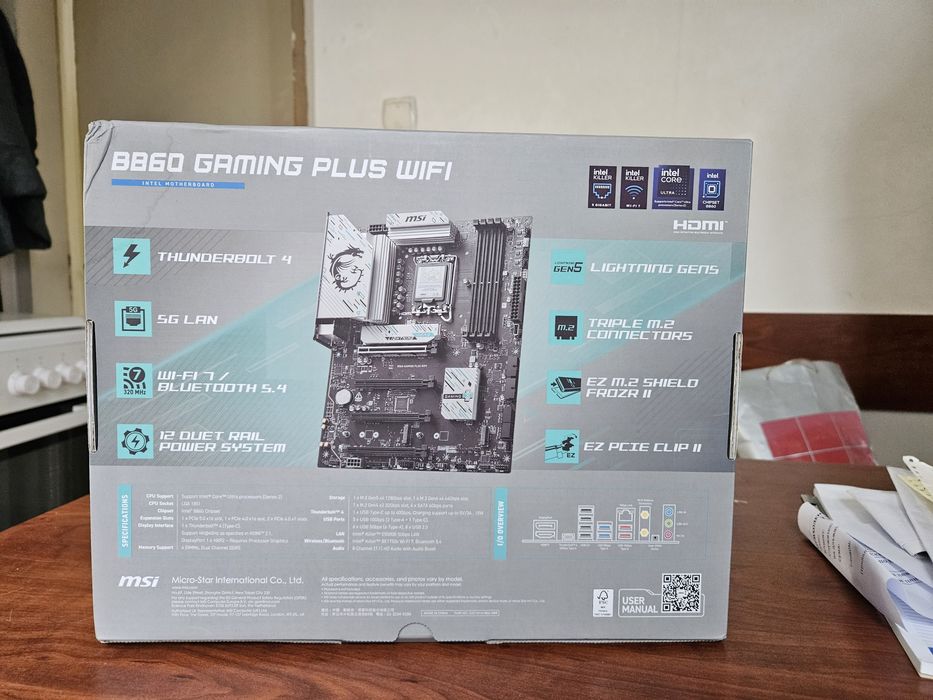 MSI PRO B860M gaming plus wi-fi