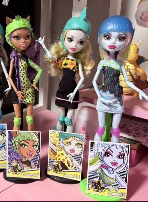 Куклы монстр хай ролики