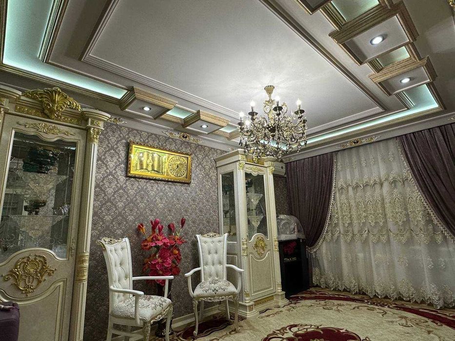 Тинчлик метро Алока 4 хона евроремонт мебель ва техника сотилади.