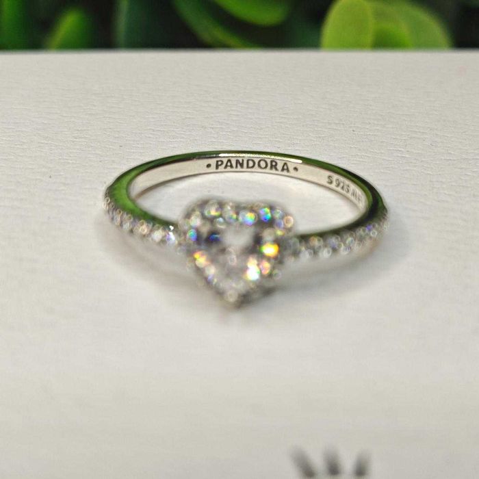 Inel Pandora Inimă Argintie - Argint 925, in cutie